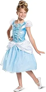 Disney Princess Cinderella Classic Girls' Costume, Blue