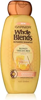 شامبو مرمم Garnier Whole Blends ، كنوز العسل ، 12.5 أونصة سائلة (عبوة من 6)
