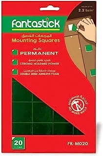 Fantastick Mounting Squares Tape 20-Pieces