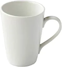 Sunnex orion whiteware porcelain latte mug, white, 440 ml, c88088