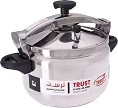 Trust Pro Stainless Steel Pressure Cooker 11 Liter, (28C11)
