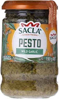 Sacla Wild Garlic Pesto - 190 Gm