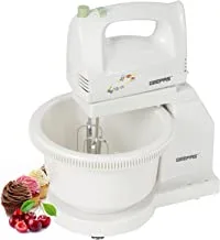 Geepas Hand Mixer With Stand And Bowl - Ghb2002