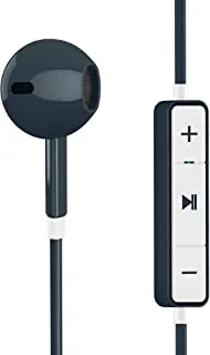 Energy Sistem Earphones 1 Bluetooth Graphite (Bluetooth, earbud, control talk, 5 hours battery life, flat cable), Wireless