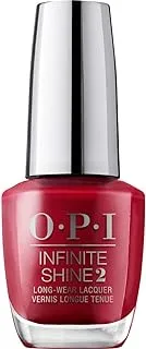 OPI Nail Polish, Infinite Shine Long-Wear Lacquer, OPI Red, Red Nail Polish, 0.5 fl oz