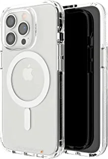 جرابات Gear4 D3O Crystal Palace Snap Apple iPhone 13 Pro (إصدار 2021) شفاف