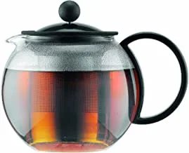 Bodum Assam Tea Press With Stainless Steel Filter Black 0.5 Liter 1812-01