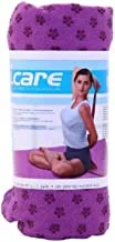 Joerex I.Care Yoga Mat Towel, 100% Polyster Fiber, Anti-Skid Particle, 183 * 63Cm
