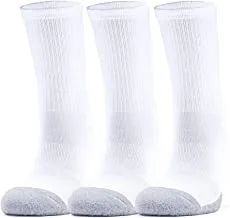 Under Armour Unisex-adult Heatgear Crew Long Sports Socks, Compression Socks (pack of 1)