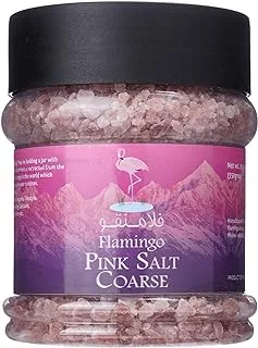 Flamingo Himalayan Pink Salt Coarse In Jar, 550g - Pack of 1