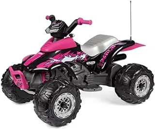 Peg Perego 330W Corral T-Rex Ride On Toy, Pink