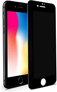 Al-HuTrusHi iPhone SE 2020 / iPhone 8 / iPhone 7 واقي شاشة للخصوصية من الزجاج المقوى ، طبقة حماية ضد التجسس مع تغطية كاملة ثلاثية الأبعاد منحنية