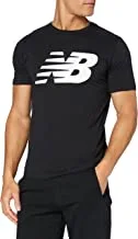 New Balance Men's NB STACKED LOGO GRAPHIC TEE S/S Top