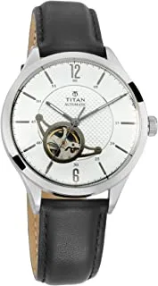Titan Mechanical Analog Silver Dial Men's Watch NM90111SL01/NN90111SL01