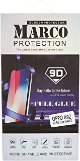 Screen Protector for Oppo A92, Anti Scratch 9H Hardness Protective Film Premium HD Clarity Tempered Glass Friendly Designed for Oppo A92 (6.5