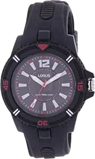 Lorus sport man Mens Analog Quartz Watch with Silicone bracelet RRX11FX9