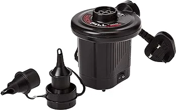 Intex 220-240 Volt Quick-Fill AC Electric Pump, for UK Only, 66620BS, Black