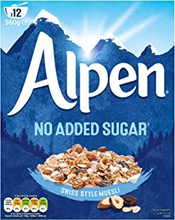 Weetabix Swiss Style Muesli With No Added Sugar, 560G - Pack of 1