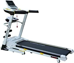Marshal Fitness Multi Function Home Use DC Motorized 4.0 HP Treadmill with LCD Screen One WayFoldable-3325-4