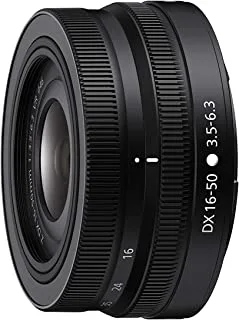 Nikon NIKKOR Z DX 16-50mm VR (Black) Compact Mid-range Zoom Lens With Image Stabilization For Aps-c Size/dx Format Z Series Mirrorless Cameras - KSA Version with KSA Local Warranty SupportBlack