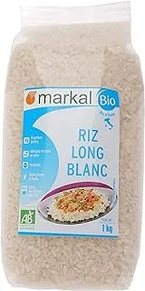 Markal Organic White Rice Long Grain, 1Kg - Pack of 1