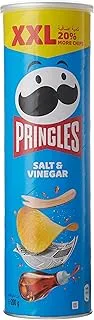 Pringles Salt & Vinegar Flavored Potato Chips Can - 200 Gm