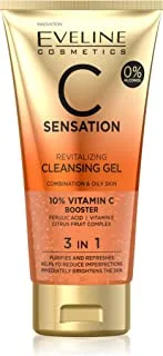 Eveline C Sensation Cleansing Wash Gel 3In1 150Ml