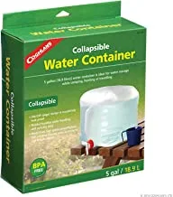 Coghlans Plastic Collapsible Water Container, Clear