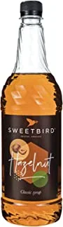 Sweetbird Hazelnut Syrup Vegan 1 Litre - Uk