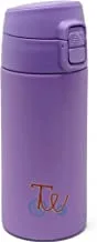 TiNY Wheel Purple stainless steel bottle