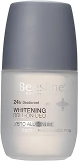 Beesline Natural Whitening Roll On Deodorant Zero Aluminum Fragrance Free 50ML