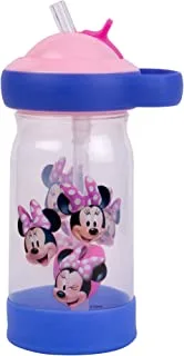 زجاجة مياه للأطفال الصغار من ميني ماوس Sip & See ™ مع سحر عائم 12 أونصة