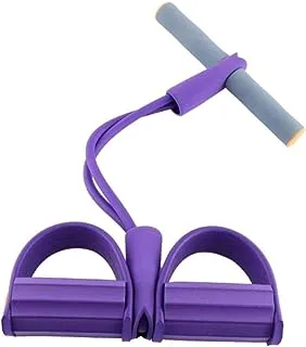 Joerex I.Care Tummy Action Power By Hirmoz, Abdominal Trainer Foot Pedal Thin Leg Abdomen Fitness, Exerciser Equipment Inches, Purple