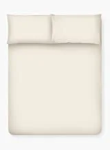 HOME TOWN Bedsheet with pillow case, King Size, White