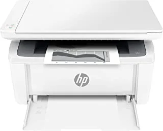 طابعة HP LaserJet MFP M141a ، طباعة ونسخ ومسح ضوئي وطباعة حتى 20/21 صفحة في الدقيقة (A4 / Letter) ، منفذ USB واحد ، أبيض ، 7MD73A