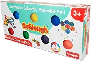 Fundough - Rainbow Colours, Shaping And Sculpting, 3Years, Multi-Colour