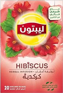 Lipton Herbal Infusion Tea Bags - Hibiscus, 20 Bags