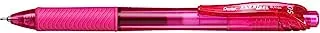 Pentel EnerGel-X BL105-P قلم حبر جل وردي قابل للسحب ، مقاس طرف 0.5 مم