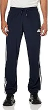 adidas mens ESSENTIALS ELASTICATED CUFF3 STRIPES PANTS Pants