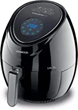 Kenwood Digital Air Fryer XL 3.8L 1.7KG 1500W with Rapid Hot Air Circulation for Frying, Grilling, Broiling, Roasting, Baking and Toasting HFP30.000BK Black,