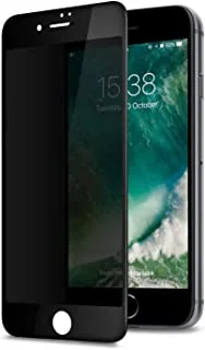 واقي شاشة للخصوصية لهاتف iPhone 6s Plus ، مضاد للتجسس 9H ، زجاج مقوى (أسود)