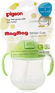 Pigeon Mag Mag Straw Cup Step 3, 200 Ml - Pack Of 1