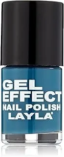 Layla Gel Effect Nail Polish, 27 Dazzling Turq