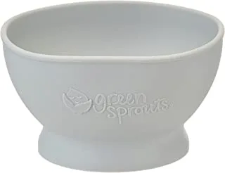 Green Sprouts Feeding Bowl, Gray