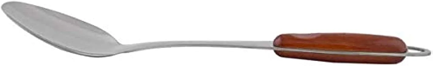 Berger Stainless Steel Solid Spoon, Silver SA038