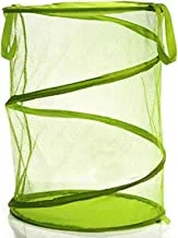Royalford Pop-Up Collapsible Mesh Laundry Hamper, Solid Polyester Bottom of Laundry Basket, Convenient Carrying Handles On Laundry Bin