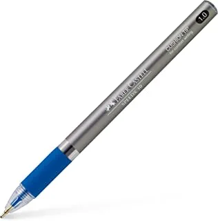 Faber-Castell 546451 Speedx Grip Ball Point Pen, 0.1 mm Size, Blue
