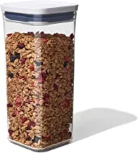 Oxo Good Grips Pop Container - Airtight Food Storage - 1.7 Qt For Dried Beans And More,Transparent