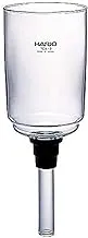 Hario Upper Bowl Replacement For 5-Cup Coffee Syphon Tca-5, Transparent, 600Ml