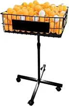 Marshal Fitness Table Tennis Special Mobile Multi-Ball Basket Ball Collector Multi-Ball Rack Simple Telescopic Ball Collector Pot